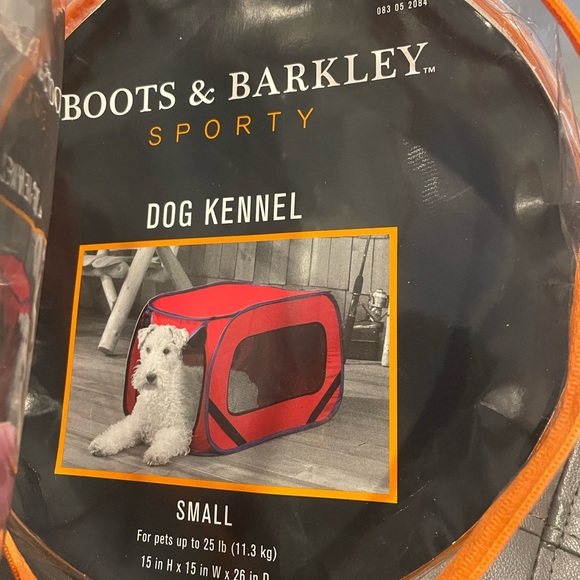 New with out Tags - Boots & Barkley Sporty Pop Open Dog Kennel - Small - Picture 3 of 10